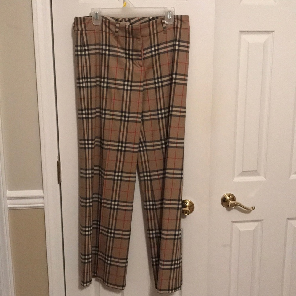 Authentic wool Burberry trousers